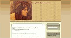 Desktop Screenshot of livingwithendometriosis.org